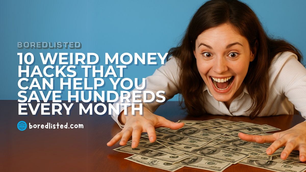 10 Weird Money Hacks That Can Help You Save Hundreds Every Month
