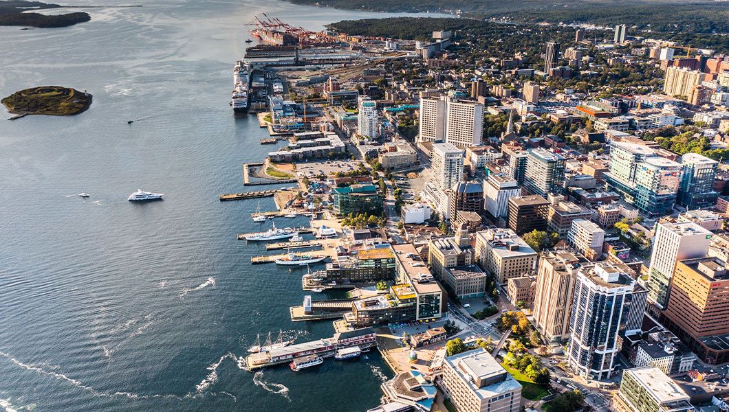 Downtown Halifax in Nova Scotia, Canada